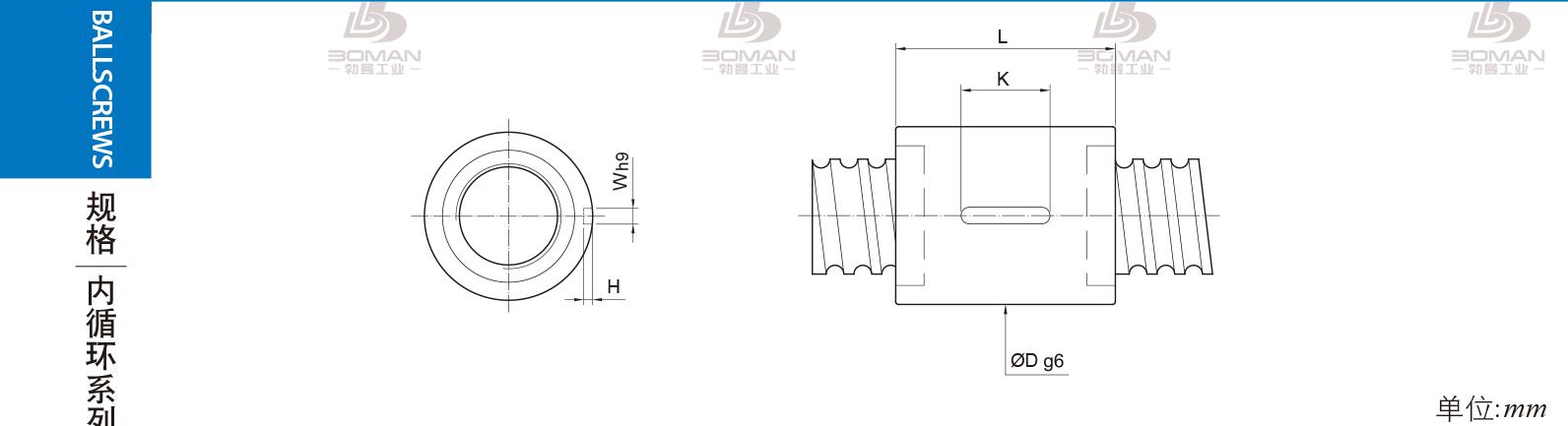 PMI RSIC3210-3 PMI TBI研磨级滚珠丝杆